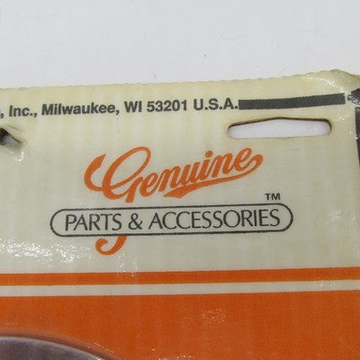 Harley-Davidson Genuine NOS Bar & Shield Primary Derby Cover Medallion