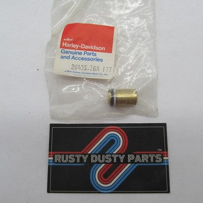 Harley-Davidson OEM NOS 77-87 Brass Oil Check Pump Valve 26435-76A