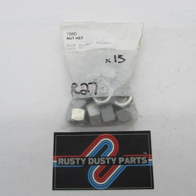 Lot of 14 Harley-Davidson OEM NOS 1/2"-13 x 7/16" x 3/4" Grade 2 Hex N