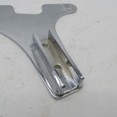 Pair Khrome Werks Chrome Side Plates Sissy Bar Mount Brackets FXWG FXS