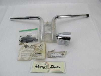 Harley-Davidson Genuine NOS Chrome Bombay Tach Riser Handlebar Kit 558