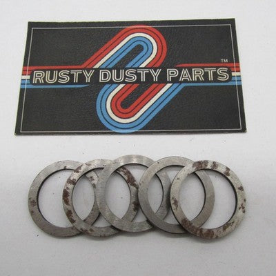 Lot of 5 Harley-Davidson OEM NOS Cam Gear Thrust Washer Shims 25554-36