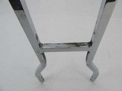Harley-Davidson Chrome 18.5" Tall Sissy Bar Upright Bracket 8.25" Wide