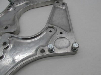 Pair of Norton Z Chrome Plate Footrest Support Brackets Commando MK3 MKIII