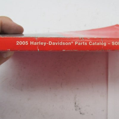 Harley Davidson Official Factory 2005 Softail Models Parts Catalog 994