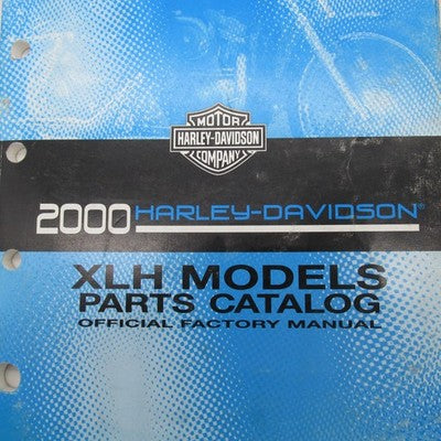 Harley-Davidson Official Factory 2000 XLH Models Parts Catalog 99451-0