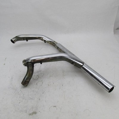 Harley OEM 99-06 FLH Touring Exhaust Header Pipes + Shields 65626-98 6