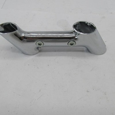 Harley OEM Touring Chrome Left Saddlebag Guard Rail Clamp Inner/Outer