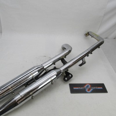 Harley-Davidson OEM 12-16 Softail Chrome Full Exhaust System 64711-08