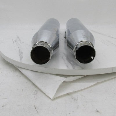 Harley Davidson 1pc Chrome Exhaust Muffler Silencer Slip-Ons 07+ DYNA