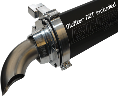 BikeMan Performance Big Mo Exhaust Tips Stainless 17-ET-1-SS