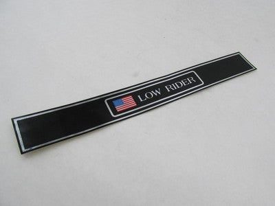 Harley Davidson Genuine Low Rider Lower Triple Tree Fork Cover Decal 4