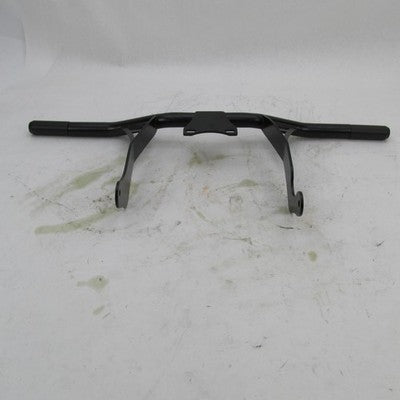 Black Highway Footpeg Front Engine Guard Crash Bar For Harley 14-23 To