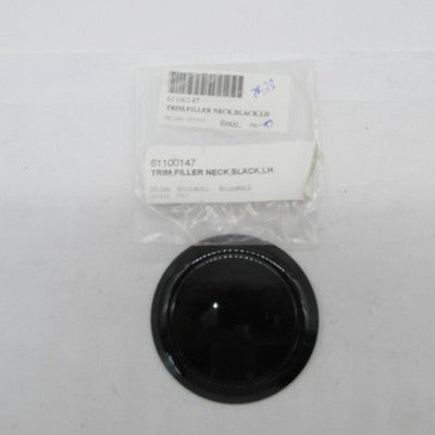 Harley-Davidson Genuine NOS Left Fuel Filler Neck Ring, Faux Cap Black