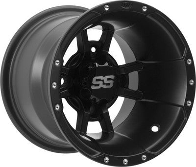 I.T.P. SS112 Sport Wheel 10x8 - 3+5 Offset - 4/110 Black 1028335536B