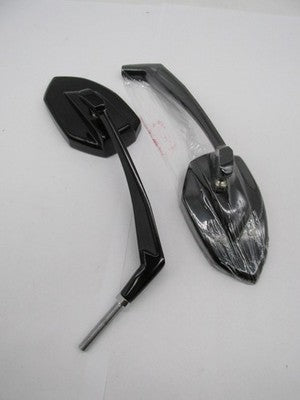 Kuryakyn NOS Indian Victory Phantom Gloss Black Mirrors 1963