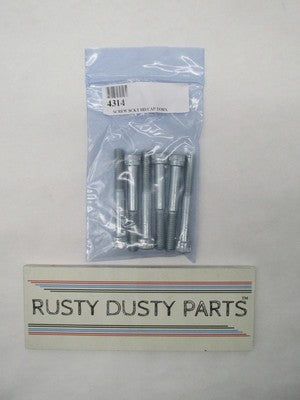 Lot of 6 Harley-Davidson Genuine Socket Head Cap Screws Bolts 4314