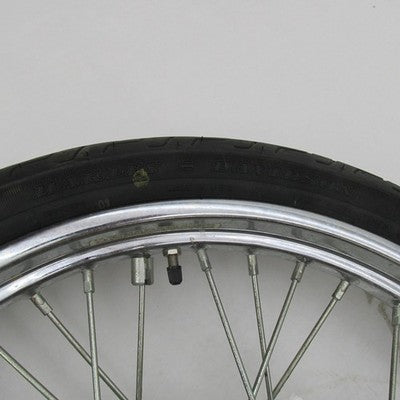 Harley OEM 21x2.15x3/4" Laced Front Wheel Single Disc Rotor 43557-00 4