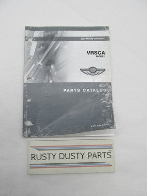 Harley-Davidson Official Factory 2003 VRSCA V-Rod Parts Catalog 99457-