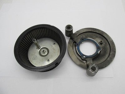 Arlen Ness Harley Davidson Air Cleaner Filter and Backing Plate Set