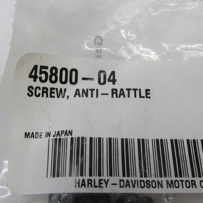 Lot of 5 Harley-Davidson OEM NOS Clutch Lever Anti-Rattle Screws 45800