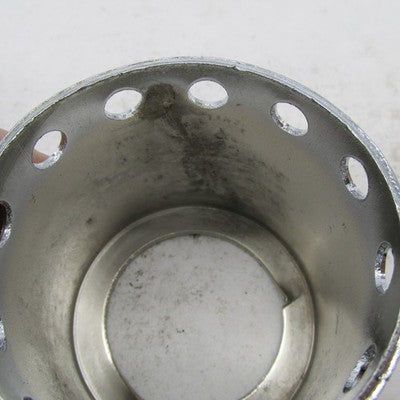 Pair of Harley Davidson OEM Chrome Rear Shock Top Chrome Covers 84+ FL