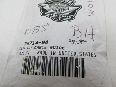 Harley-Davidson Genuine NOS Clutch Control Cable Guide 38714-84