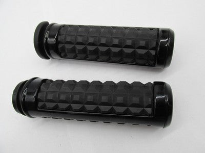 Harley Genuine OEM NOS Dominion Hand Grips, Gloss Black 56100231