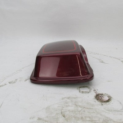 Harley OEM 93-13 Touring RH Saddlebag Lid Wineberry Maroon/Red Stripe