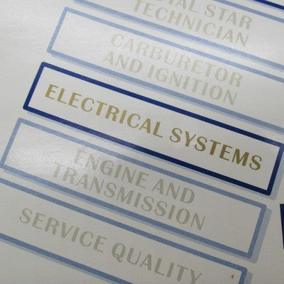 Lot of 4 Yamaha Royal Star Electrical Systems Training Service Manual