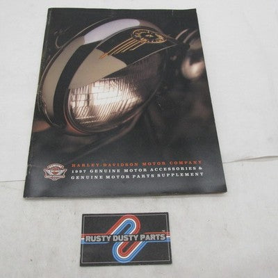 Harley Davidson 1997 Genuine Motor Accessories & Parts Catalog 99566-9