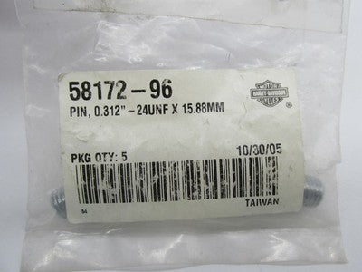 Lot of 2 Harley-Davidson Genuine OEM NOS Windshield Mounting Screws 58