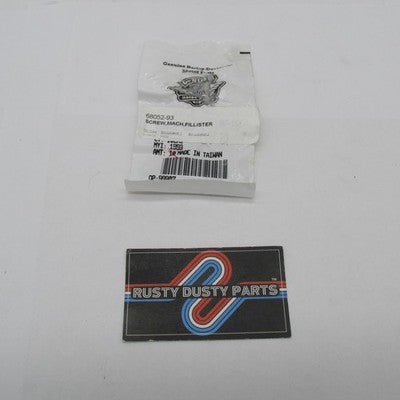 Lot of 8 Harley-Davidson OEM NOS Fillister Head Machine Screws 68052-9