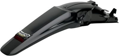UFO Enduro Rear Fender with Light Black HO03646-001