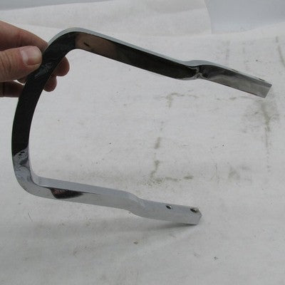 Harley Genuine Chrome Short Rail Sissy Bar Low Upright Backrest 2004+