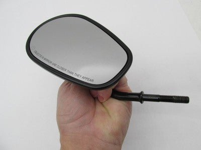 Harley Davidson Genuine NOS Right Mirror Short Stem Black 91982-03B