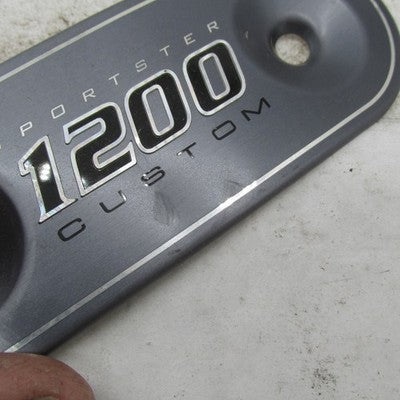 Harley OEM Sportster 1200 Custom Air Cleaner Cover Trim Insert *Dent*