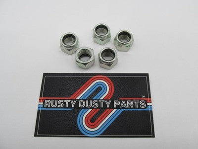 Lot of 5 Harley-Davidson NOS Flexlock Nuts 7825