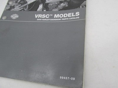 Harley-Davidson Official Factory 2009 VRSC Models Parts Catalog 99457-