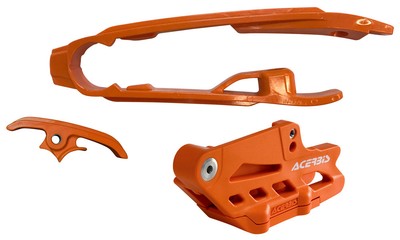 Acerbis 2.0 Chain Guide And Slide Kits Orange 2462630036
