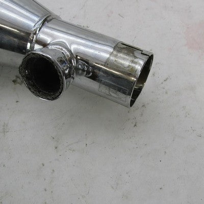 Pair of Harley Chrome Exhaust Muffler Pipes 00-06 Softail Night Train