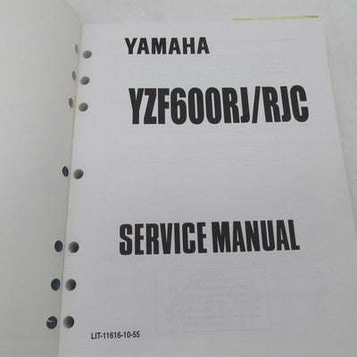 Yamaha OEM YZF600 Service Manual Factory Operator Guide LIT-11616-10-5