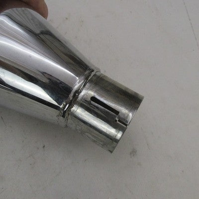 Pair of Harley Davidson OEM Sportster Slip-On Exhaust Mufflers Chrome
