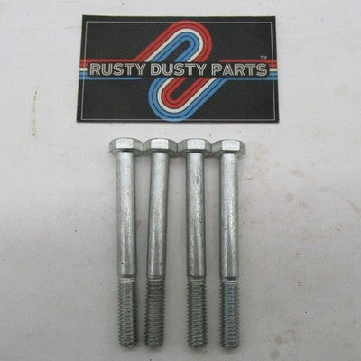 Lot of 4 Harley-Davidson OEM NOS 5/16"-18 × 3" Hex Head Cap Screws 40