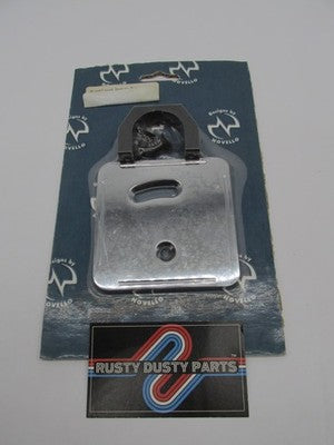 NOS Designs By Novello Motorcycle License Plate Mount Bracket Chrome I