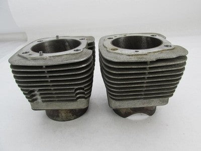 Pair of S&S Cycle Harley Davidson 4" Bore Cylinder Jugs 1043-68 1792-6