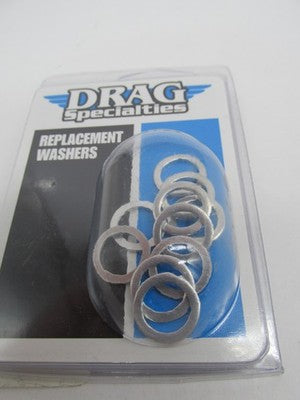 Drag Specialties NOS 10 Pack Aluminum 10mm Crush Washers 1742-0115