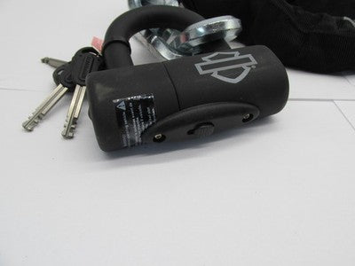 Harley-Davidson NOS Kryptonite Loop Chain and Disc Brake & Rotor Lock