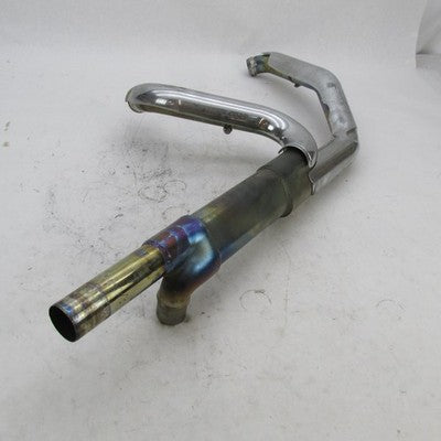 Harley OEM 10-16 Touring Catalytic Exhaust Header w/ Chrome Shields 66