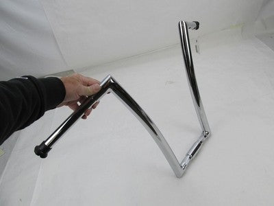 Todd's Cycle NOS 1-1/4" Strip Springer Handlebars 17" Rise, Chrome 06